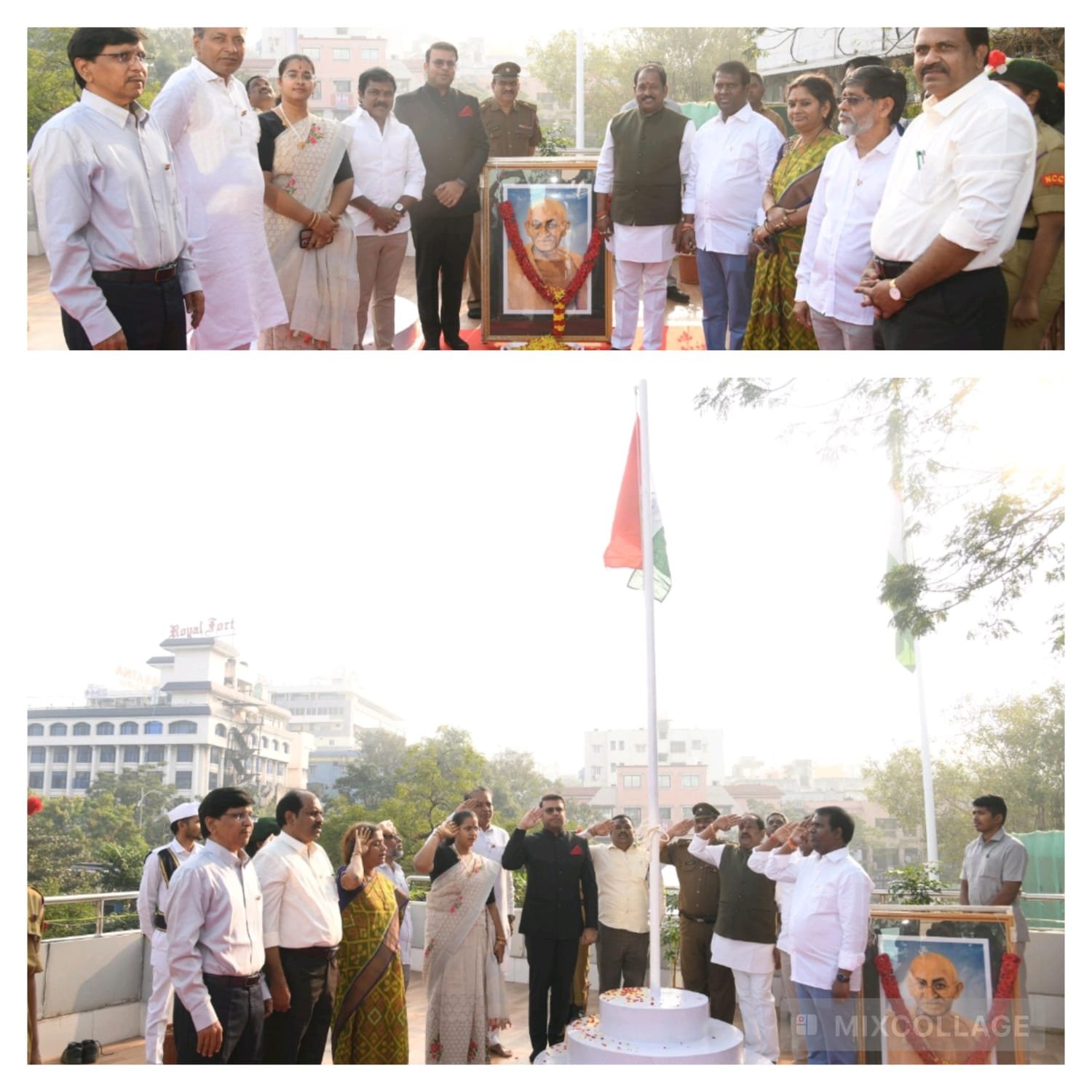 జివిఎంసి లో ఘనంగా గణతంత్ర దినోత్సవ వేడుకలు