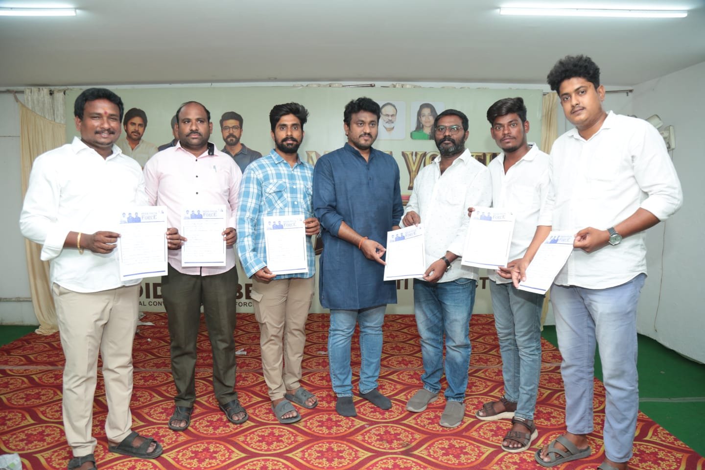 ఘనంగా మెగా యూత్ ఫోర్స్ కార్యక్రమం నిర్వహించిన - బాబీ