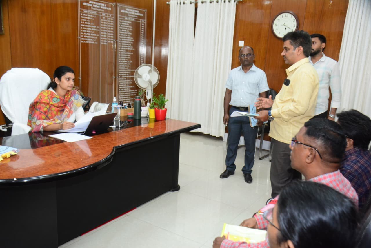 ఇంటర్మీడియట్ అడ్వాన్స్‌డ్ సప్లిమెంటరీ పరీక్షలు పకడ్బందీగా నిర్వహించాలి  జాయింట్ కలెక్టర్ గొబ్బిళ్ల విద్యాధరి