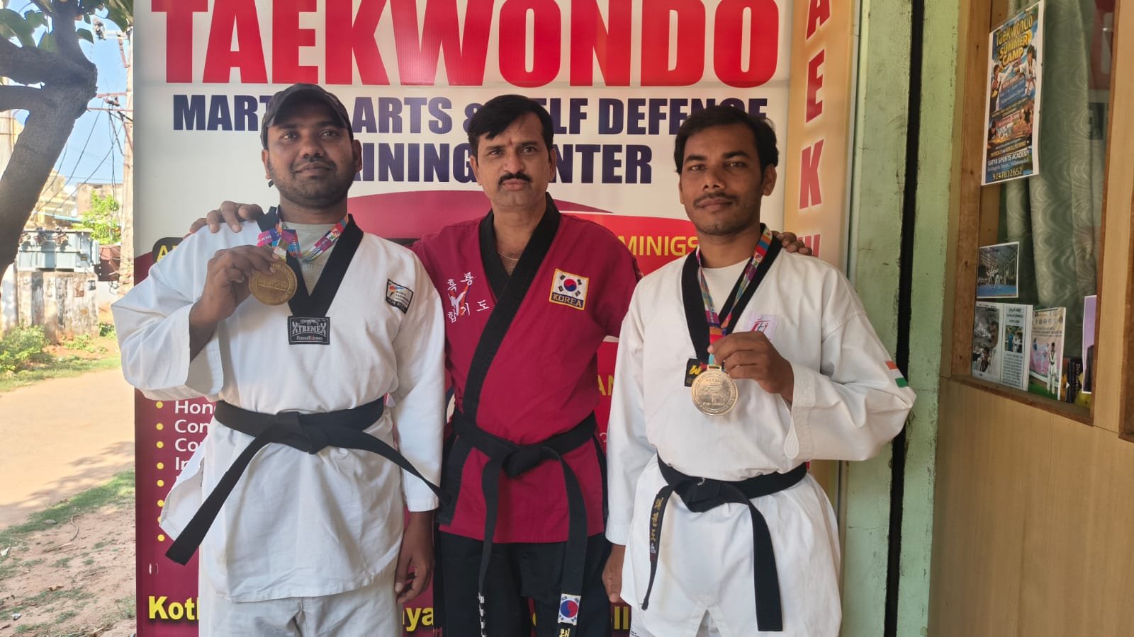 రాష్ట్రస్థాయి టైక్వాండో పోటీల్లో యలమంచిలి క్రీడాకారులు ప్రతిభ